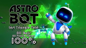 AstroBot: Lost Triangle Void - 100% All Bots, All Puzzle Pieces