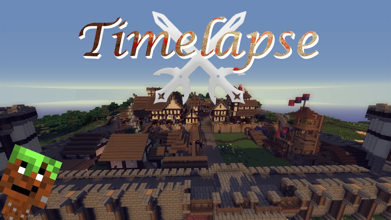 Minecraft Timelapse | Medieval City | HD - YouTube