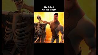 He faked his own death 😎