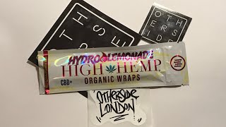 High Hemp Blunt Wraps Hydro Lemonade Review Uk.