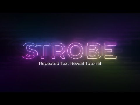 Repeated Text Reveal