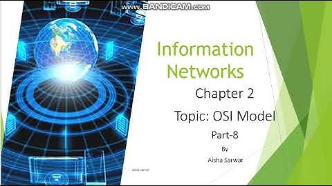 OSI Model part-1| chap 2 lecture-8