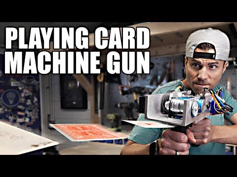 Видео: Карточный Пулемет- Трюки с Метанием Карт