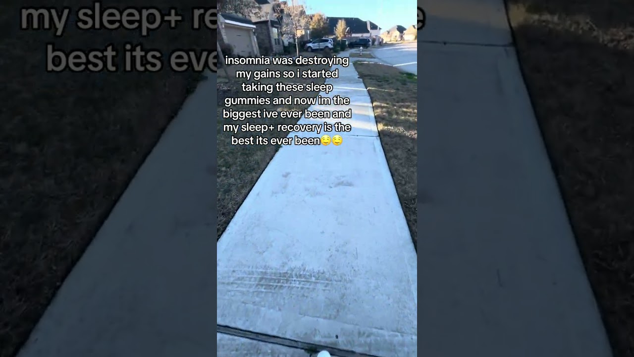 Sleep gummies for recovery: boost your gym game 