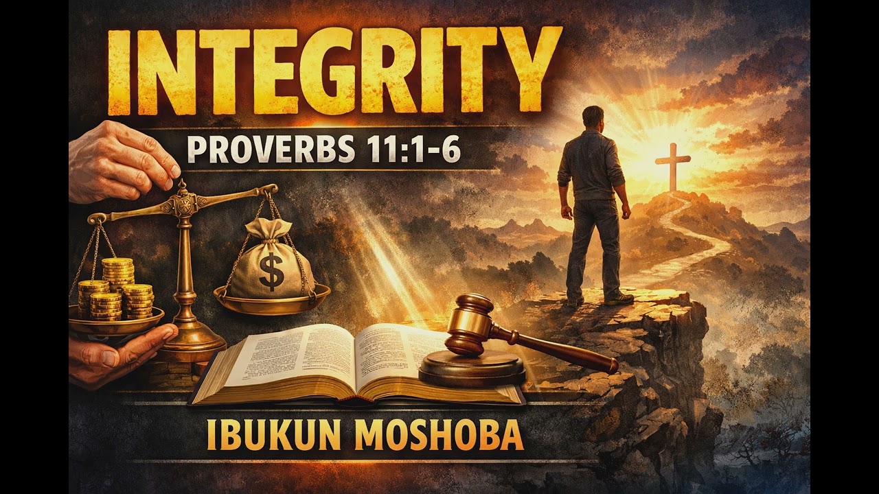 👉 What the Bible Says About Integrity | Proverbs 11:1–6 Explained