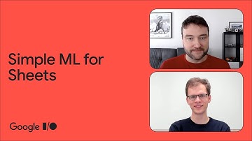 Simple ML for Sheets: ML without coding