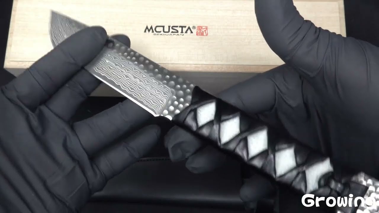 MCUSTA【エムカスタ】□ MC-0242GD タントー 【SPG2ダマスカス鋼 