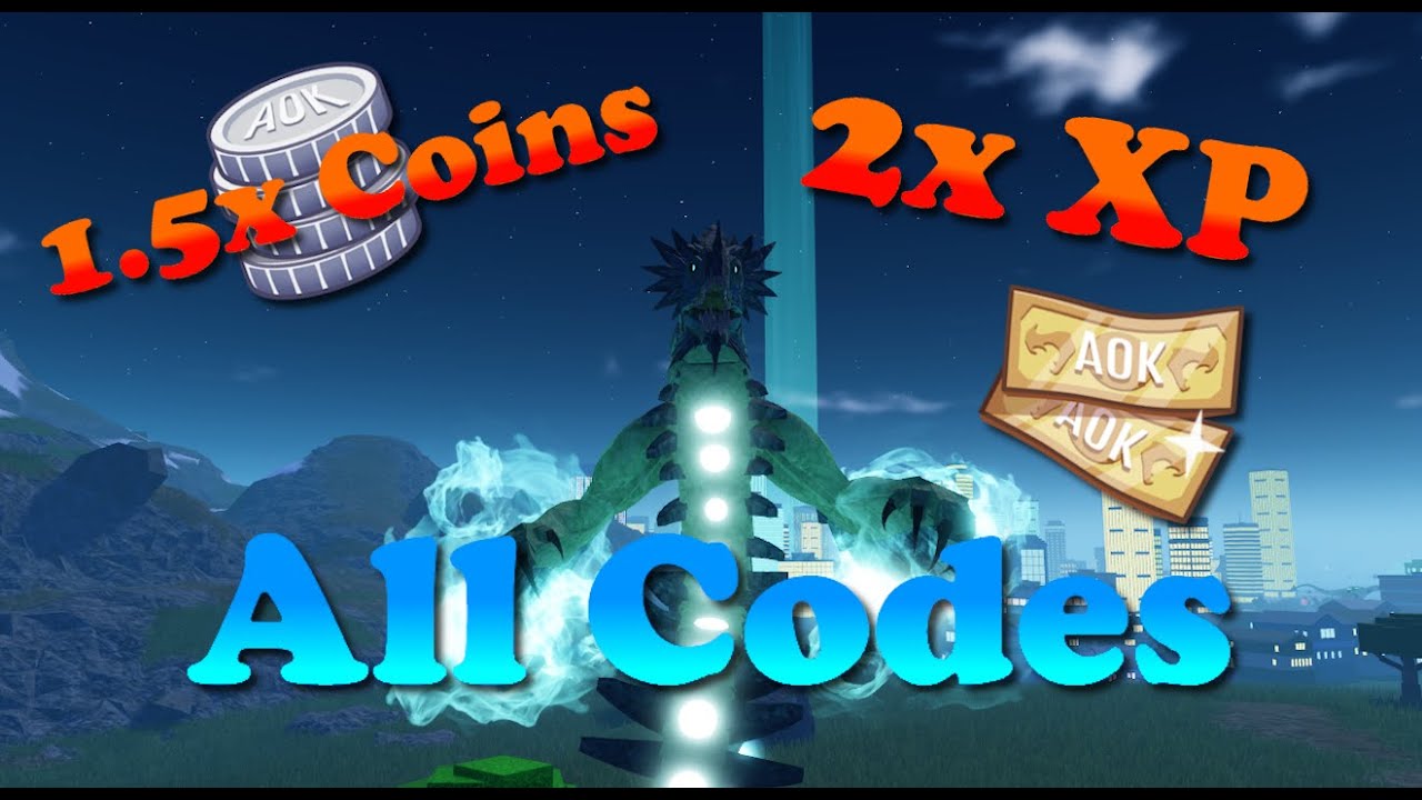 All Attack on Kaiju 2 Codes (January 2025) Roblox YouTube