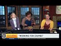We chat with the cast of Working for Crumbs