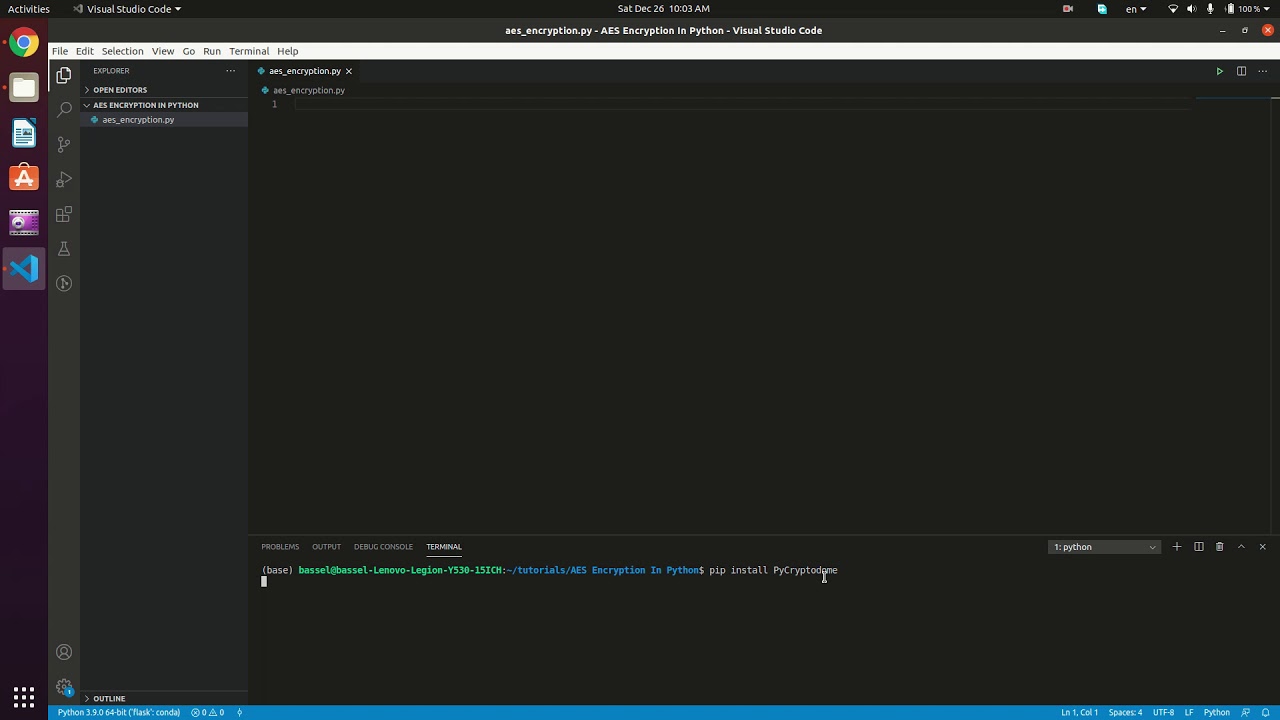 Aes Encryption In Python