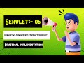 Servlet-05: Servlet vs GenericServlet vs HttpServlet and GenericServlet, HttpServlet coding
