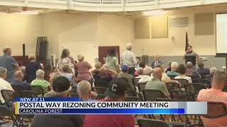 Carolina Forest residents share concerns over Postal Way development