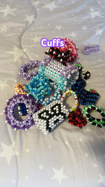 This isn’t even half of my collection- #kandi  #kandibeads #scene #bracelet