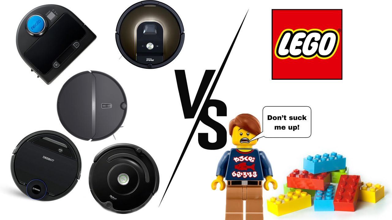 Robot vacuums VS LEGOS