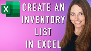 Create and Track a Basic Inventory List in Excel  Excel Inventory List Template