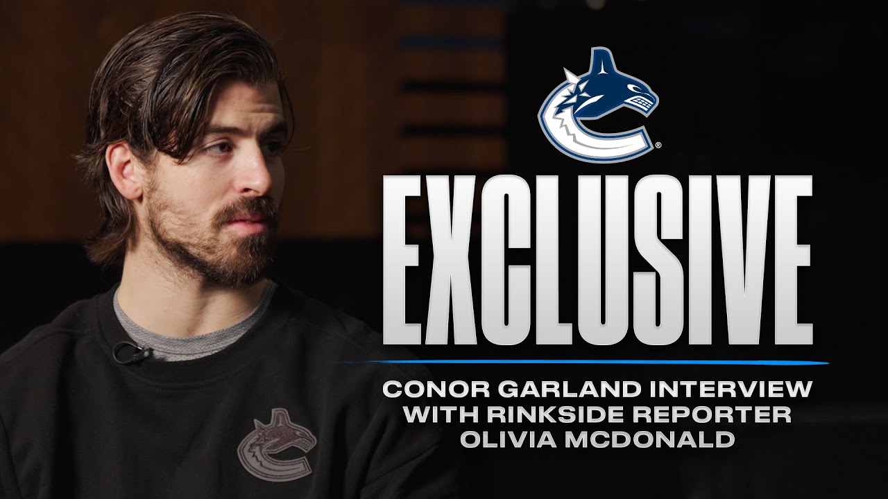 EXCLUSIVE | Conor Garland Interview with Rinkside Reporter Olivia McDonald