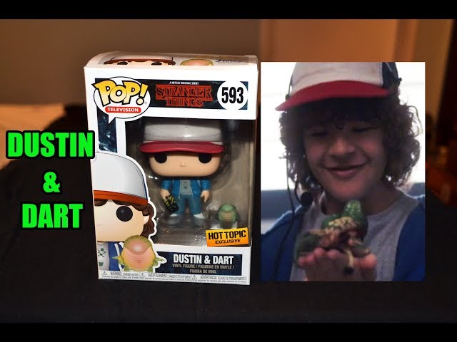 Stranger Things DUSTIN & DART Funko Pop HOT TOPIC EXCLUSIVE Unboxing &  Review! - YouTube
