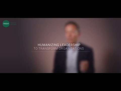 Humanising leadership to transform organisations