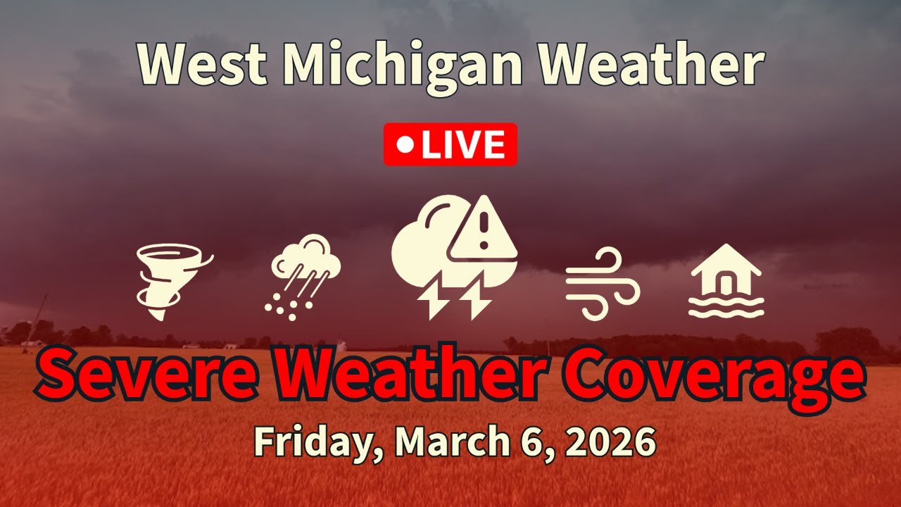 Live! Severe Weather Coverage - Friday, March 6, 2026 - YouTube