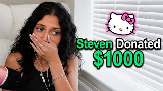 Donating $1, Then $1000 if They Show Gratitude