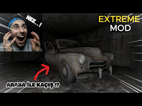 YENİDEN GRANNY'Yİ EXTREME MODDA BİTİRDİM ! ARABA İLE KAÇIŞ ! - hiç kolay olmadı