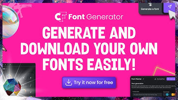 Creative Fabrica AI Font Generator Tool - First Look