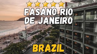 Hotel Fasano Rio de Janeiro Review | Luxury Stay with Rooftop Infinity Pool & Beach Views