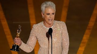Jamie Lee Curtis wins Best Supporting Actress at 2023 Oscars - full speech