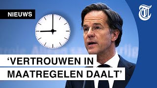 ‘Geen overtuigend verhaal Rutte over avondklok'