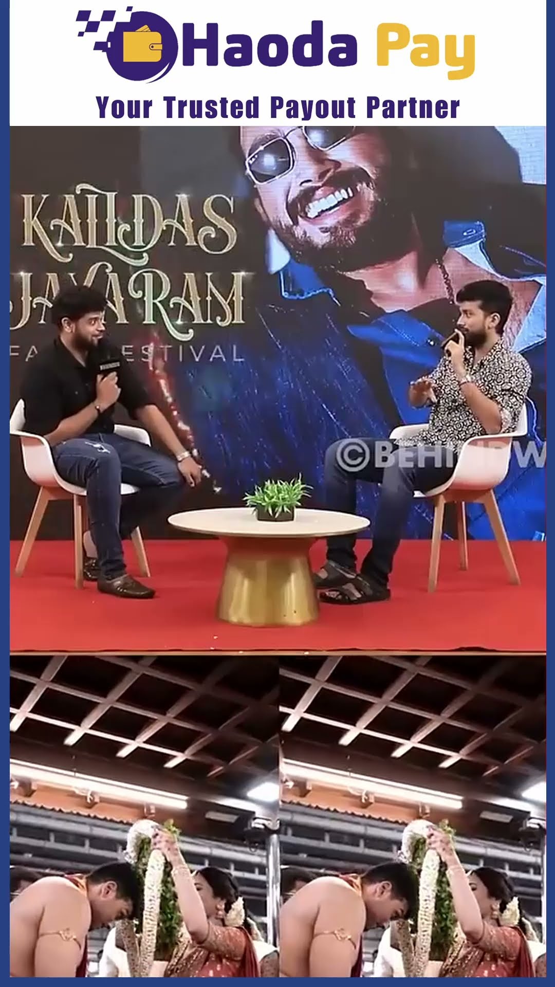 'Tarini-ய பத்தி எங்க வீட்டுல சொன்னது என் தங்கச்சிதான்..' ? Kalidas Jayaram Cute Throwback