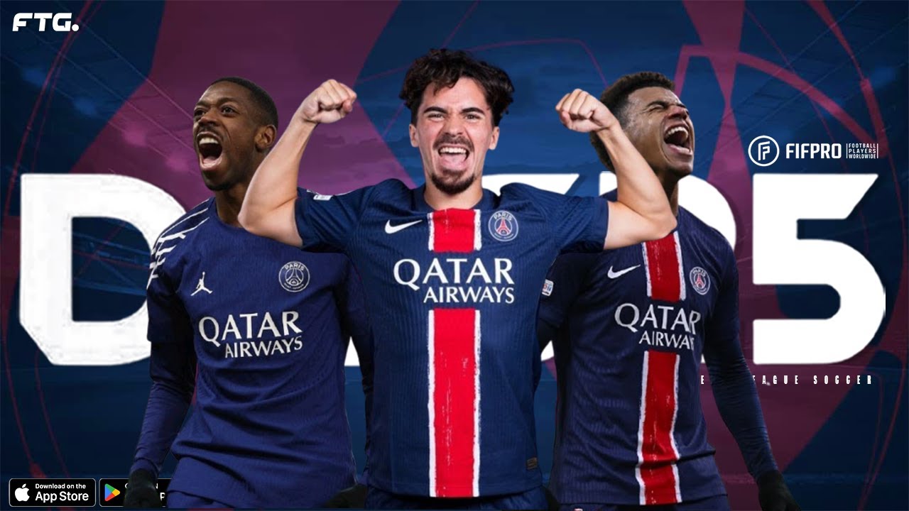 Dream League Soccer 2025 | DLS 19 APK OBB DATA Mod Paris Saint Germain (PSG) Update Kits & Transfer