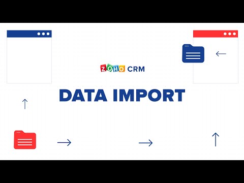 Data Import into Zoho CRM | Data Migration