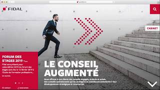 Fidal Dévoile Son Nouveau Site Internet