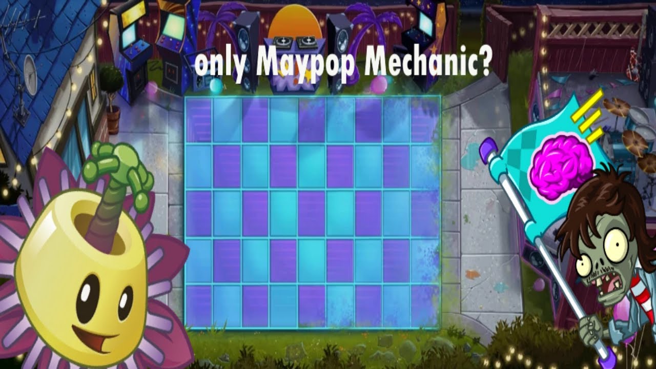 Only Maypop Mechanic? | PvZ2 Chinese In International Mod