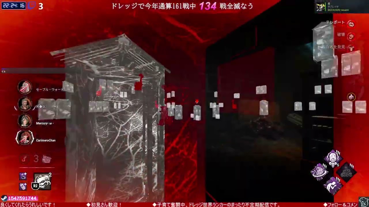 【ドレ活100】#279 キラーやるかサバやるか