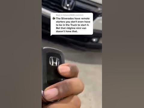 Honda Ridgeline Remote Start 😈 - YouTube
