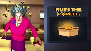 Scary Teacher 3D RUIN THE PARCEL |  المدرسة الشريرة مقلب خلية النحل