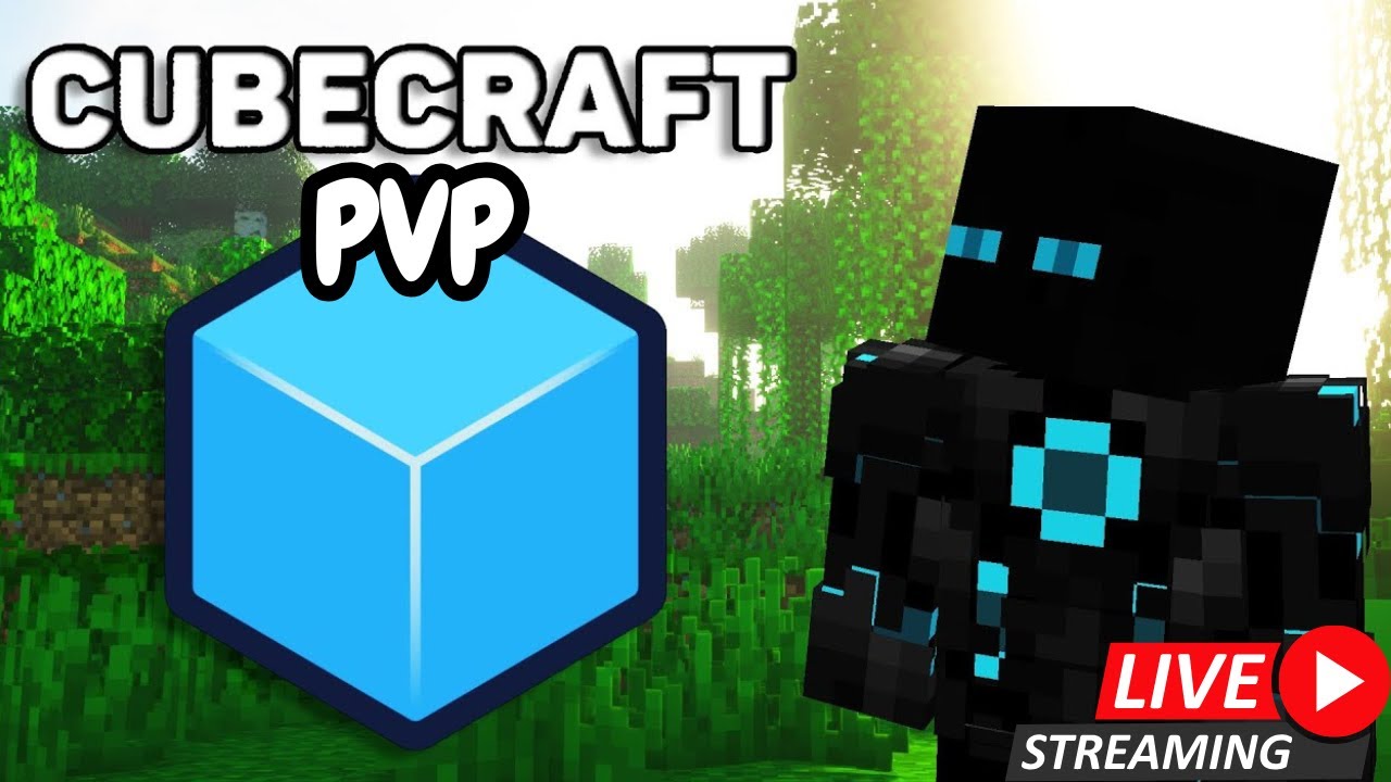 Minecraft Cubecraft PVP for the first time! #Minecraft - YouTube