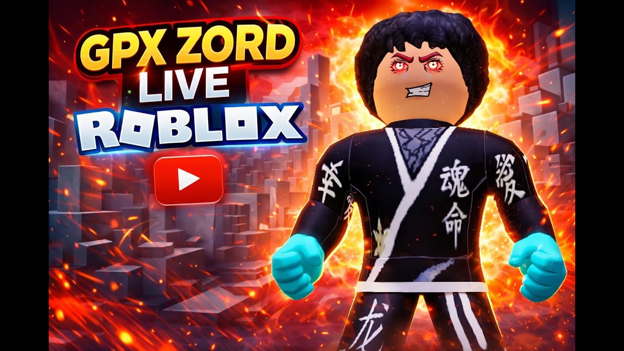 GPX ZORD 🔴 LIVE Playing Roblox Now | Pro Gameplay 🔥