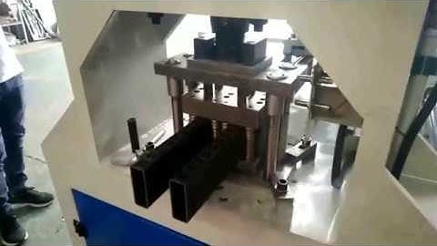 Shelf Tube Rack Pipe CNC Fully Automatic Hydraulic Punching Machine