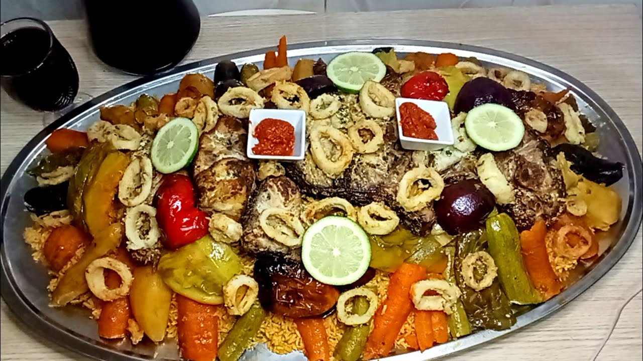 مارو والحوت أو الأرز بالسمك طبق صحراوي بامتياز باسهل  وابسط طريقة 🤏