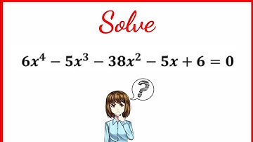 Understanding Polynomial Reciprocal Equations And Solutions/Solve for x?/