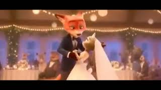 Nick And Judy Dancing Together At A Wedding Party
