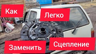 Ока . замена сцепления комплектом . I change the clutch on the car #shorts