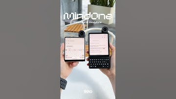 Small Phone with… A Keyboard you can pop on… And… Hi-Fi DAC inside! 😌 Hello MindOne! #ikko