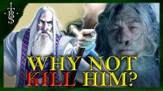 Why Didn't Saruman Kill Gandalf In Isengard? | Lord of the Rings Lore