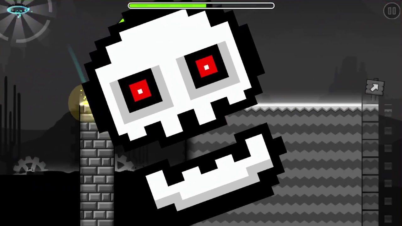 Картинки geometry dash press start