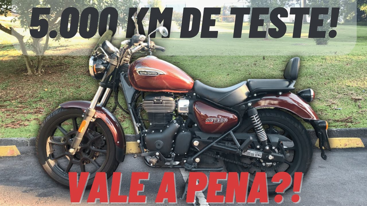 Rodei MAIS DE 5 MIL KMs com a Royal Enfield Meteor 350! Você encontra TUDO sobre essa moto aqui!