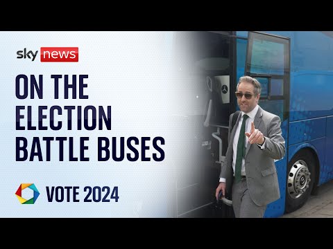 General Election 2024: On the battle buses