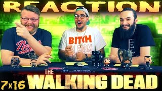 The Walking Dead 7x16 FINALE REACTION!! 